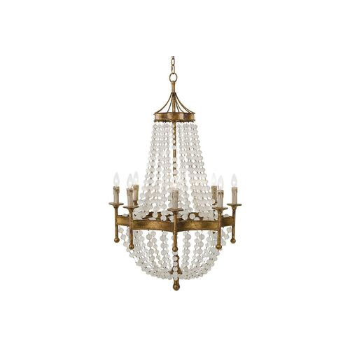 Scalloped Crystal Chandelier | One Kings Lane