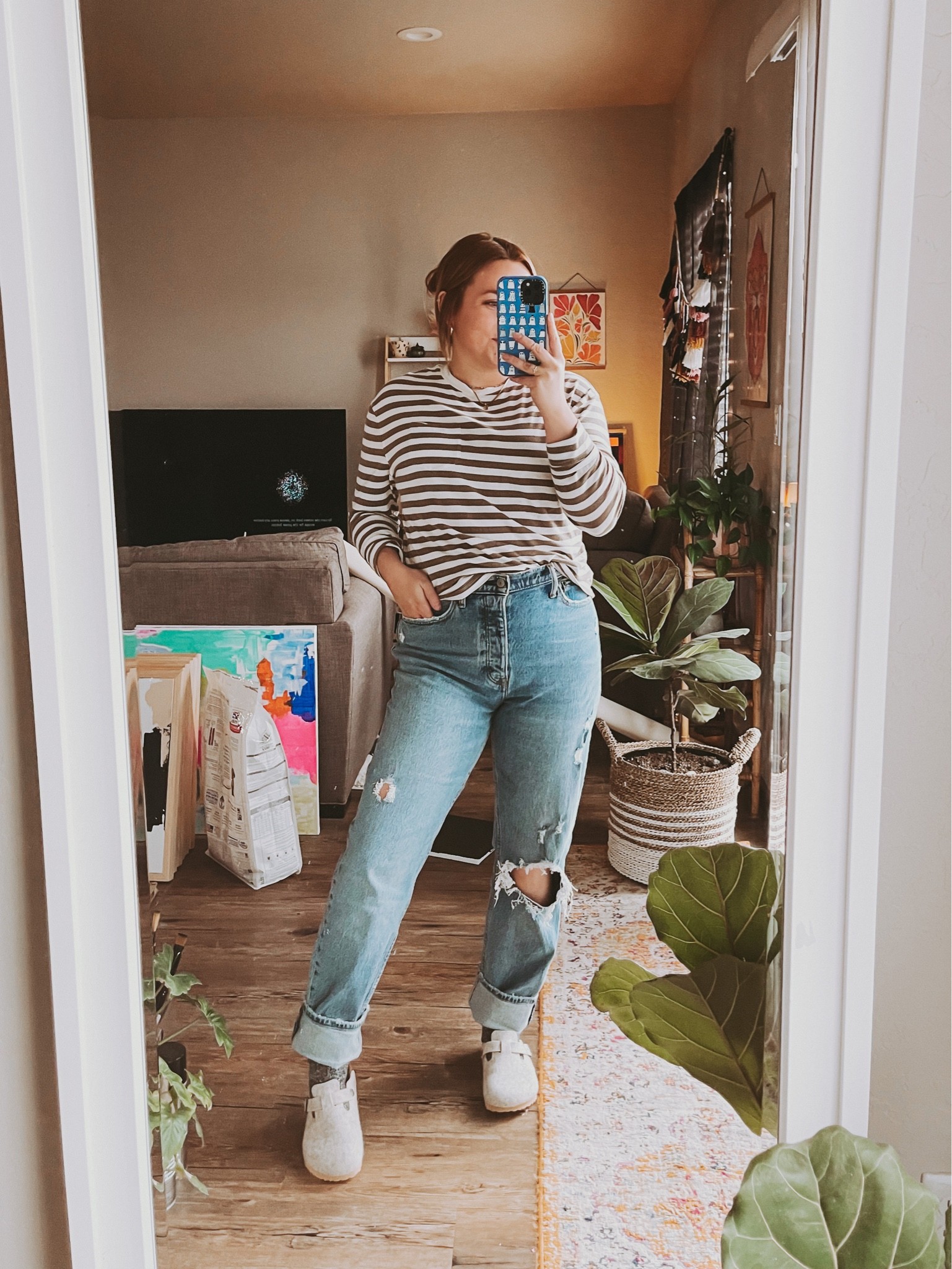 Wearing size 28
Midsize jeans casual fall style


#LTKSeasonal #LTKunder100 #LTKsalealert