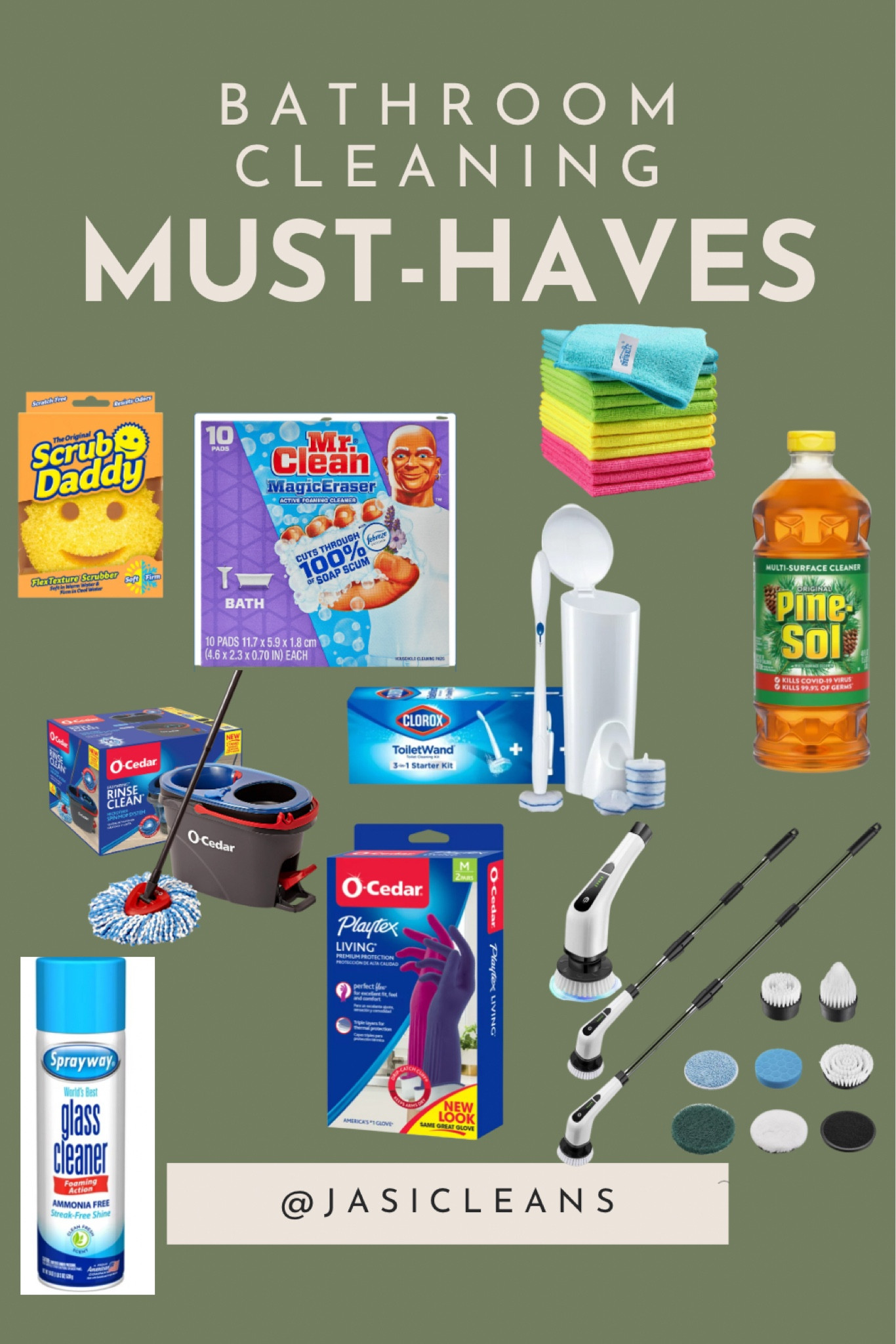 Bathroom cleaning must haves 

#LTKhome #LTKfamily #LTKfindsunder100