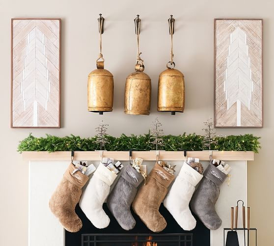 Alpaca Faux Fur Stocking | Pottery Barn (US)