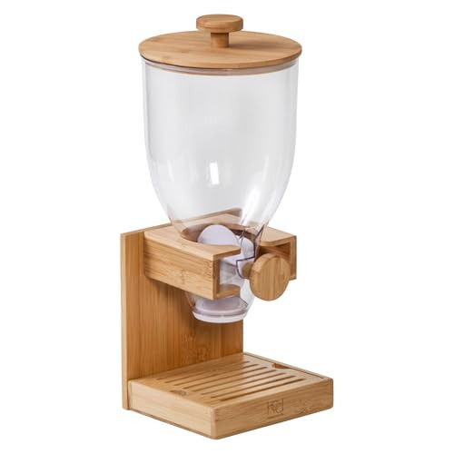 Honey-Can-Do Bamboo Cereal Dispenser, Food Storage Container for Pantry, Kitchen Counter, Organization and Storage KCH-09867 Natural | Amazon (US)