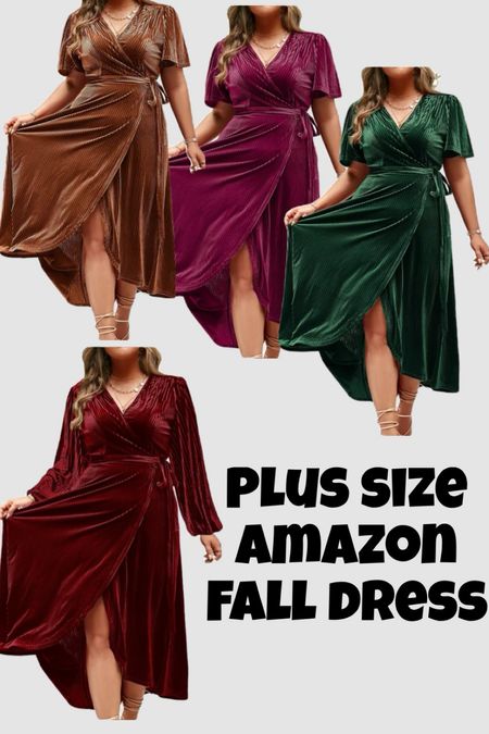 plus size fall dresses from Amazon! 🫶🏻 perfect for any upcoming holiday parties, or even a fall wedding guest dress! 

Long sleeve and short sleeve options are both available for plus size :) 

_______________________

plus size, plus size outfit, plus size fashion, curvy style, curvy fashion, size 20, size 18, size 16, size 3x size 2x size 4x, casual, Ootd, outfit of the day, date night, date night outfit, lingerie, date night lingerie, fall outfit, fall style, casual date night, casual fall outfit, shacket, plaid, neutral, casual chic, every day Ootd, fashion Plus Size Winter Outfit 30 days of Plus Size Outfits day 24 wearing Forever 21, dress and winter style, Sheertex, combat boots, size 18, size 20, joggers and sweater casual style Casual date night outfit, dinner outfit, ootd. Lingerie, plus size lingerie, lace bodysuit, fall, fall outfit, fall style, fall outfits, jeans, Halloween, family photos, boots

#LTKSeasonal #LTKplussize #LTKmidsize