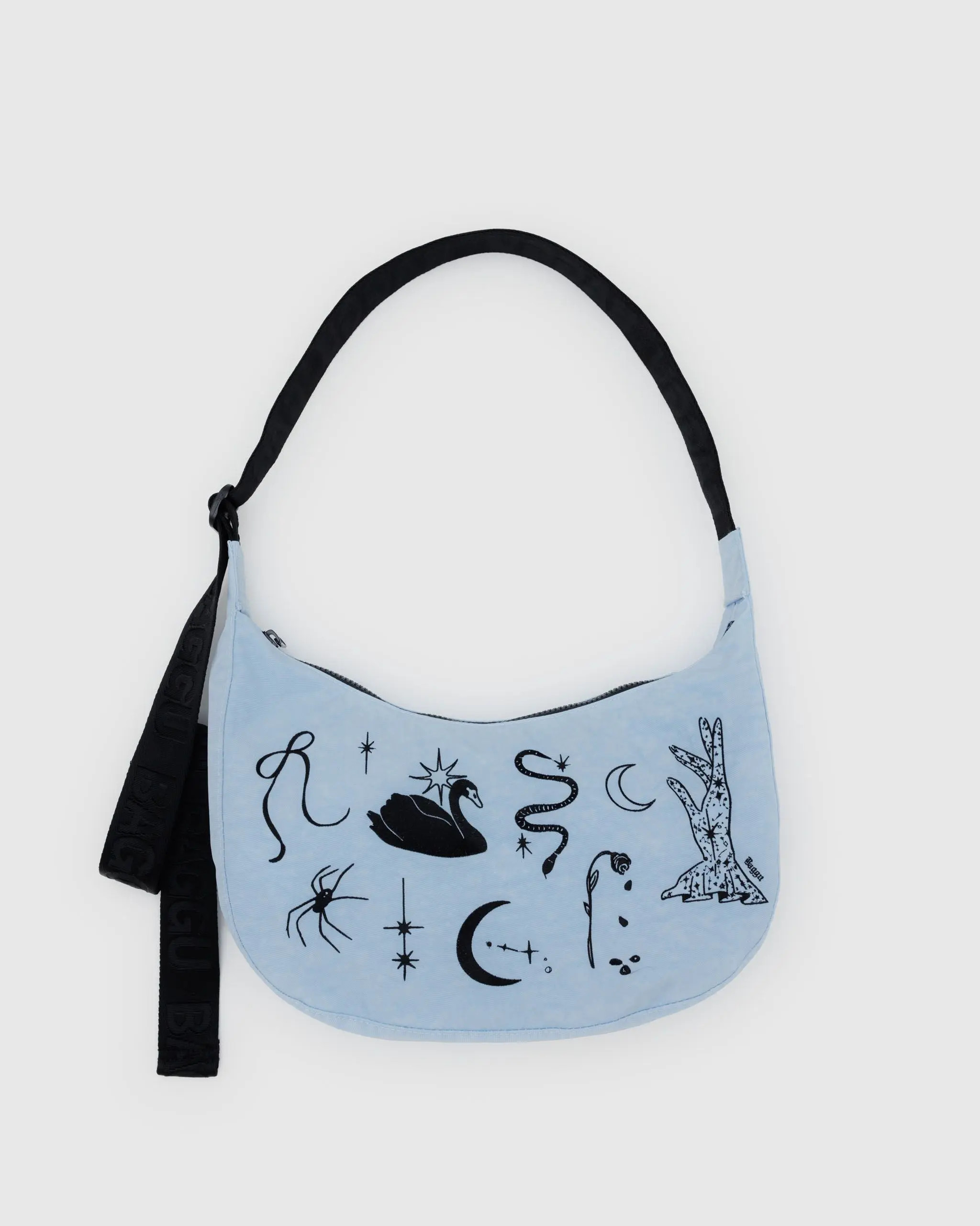 Medium Nylon Crescent Bag | BAGGU