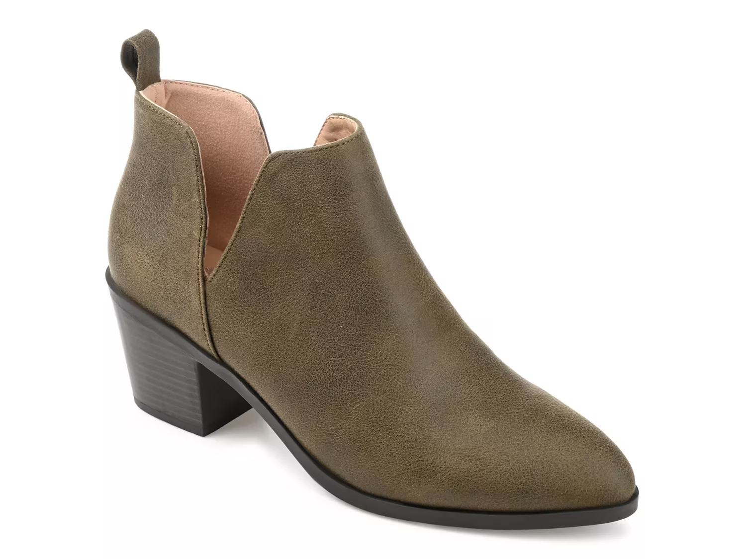 Journee Collection Lola Bootie | Women's | Dark Green | Size 11 | Boots | Block | Bootie | DSW