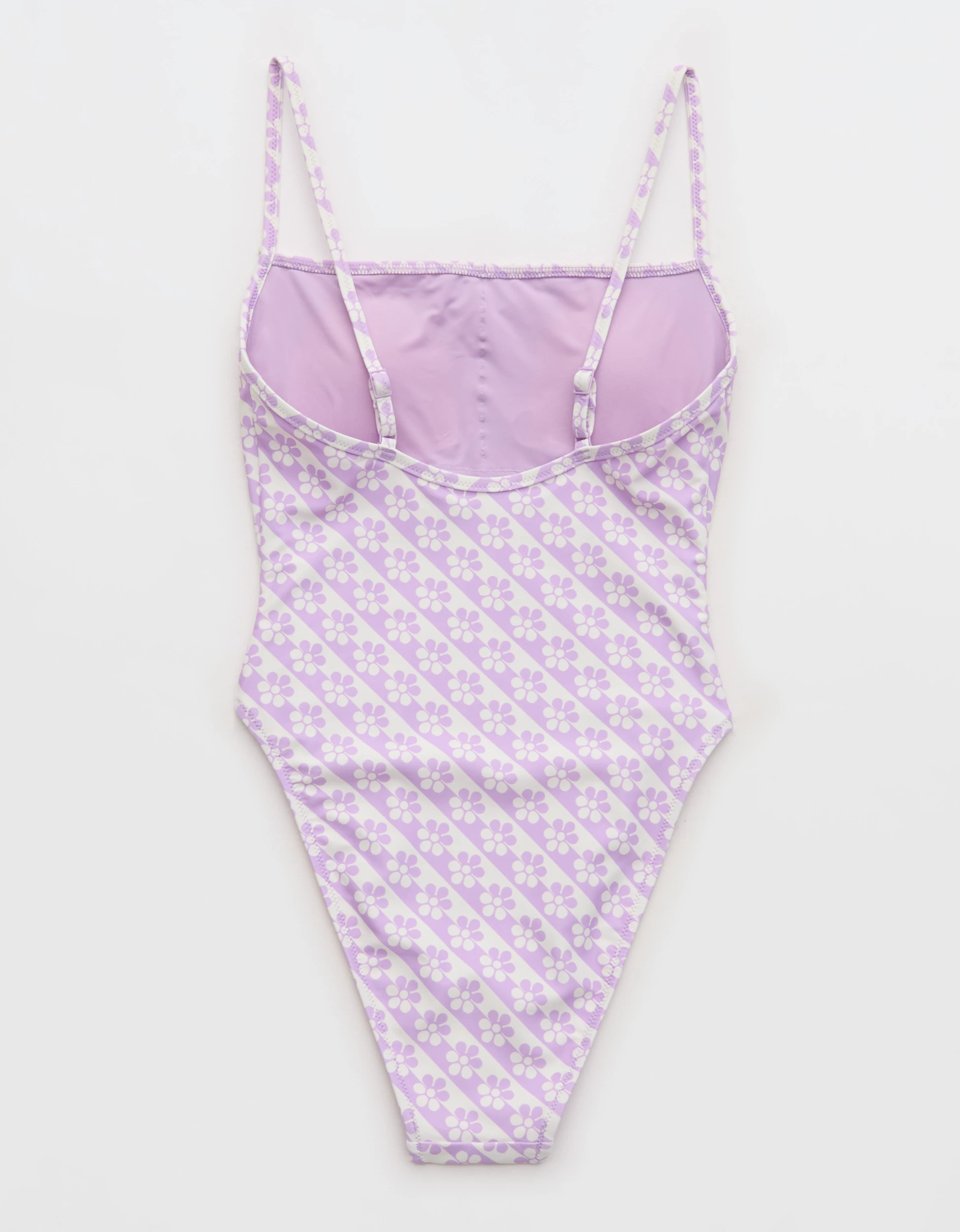 High Cut Scoop One Piece Swimsuit | Aerie