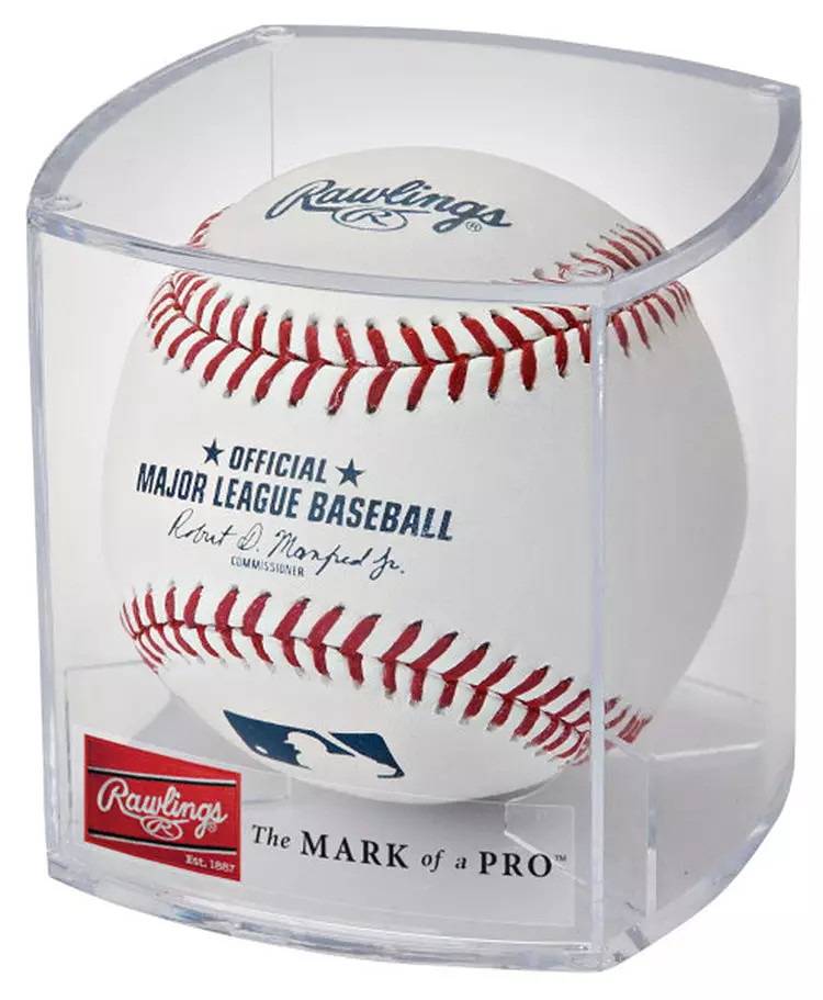 Rawlings MLB Official Game Baseball w/ Display Case | DICK'S Sporting Goods