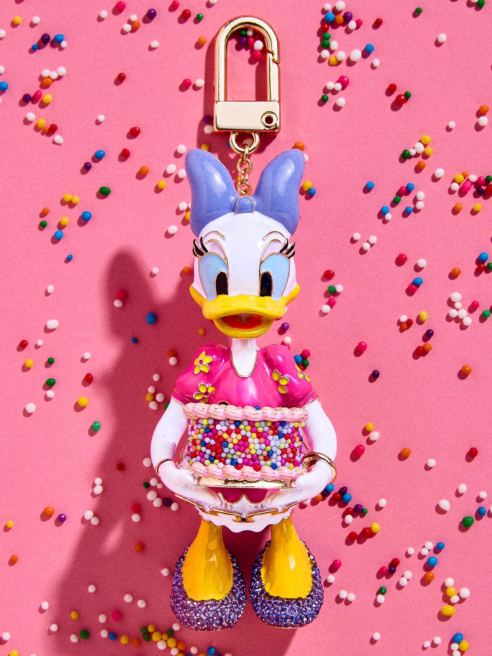 Daisy Duck Disney Birthday Bag Charm - Daisy Duck Birthday | BaubleBar (US)