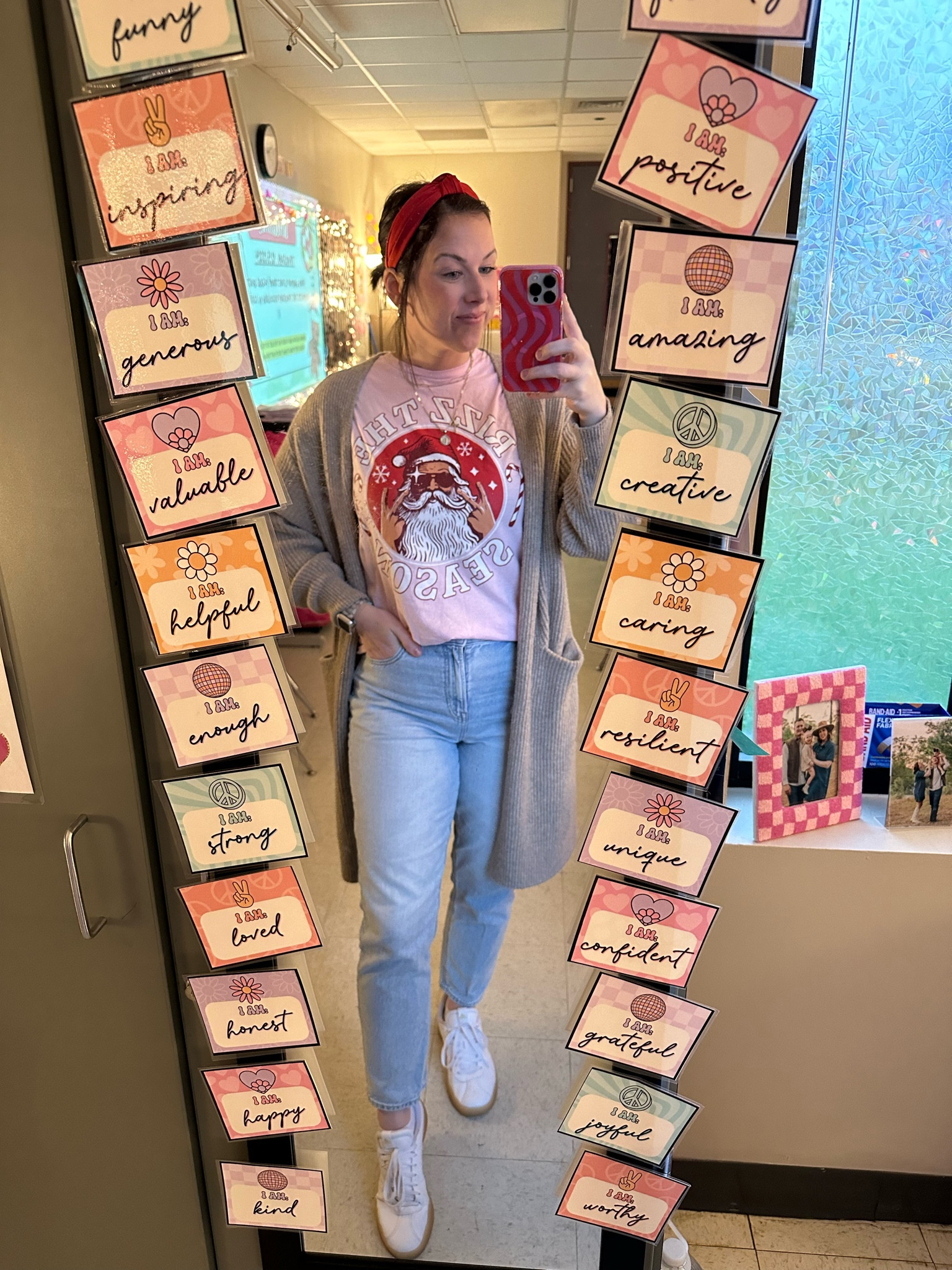 Perfect Christmas shirt for elem and middle school teachers! 🫶🏼❤️ 

#LTKSeasonal #LTKHoliday #LTKGiftGuide