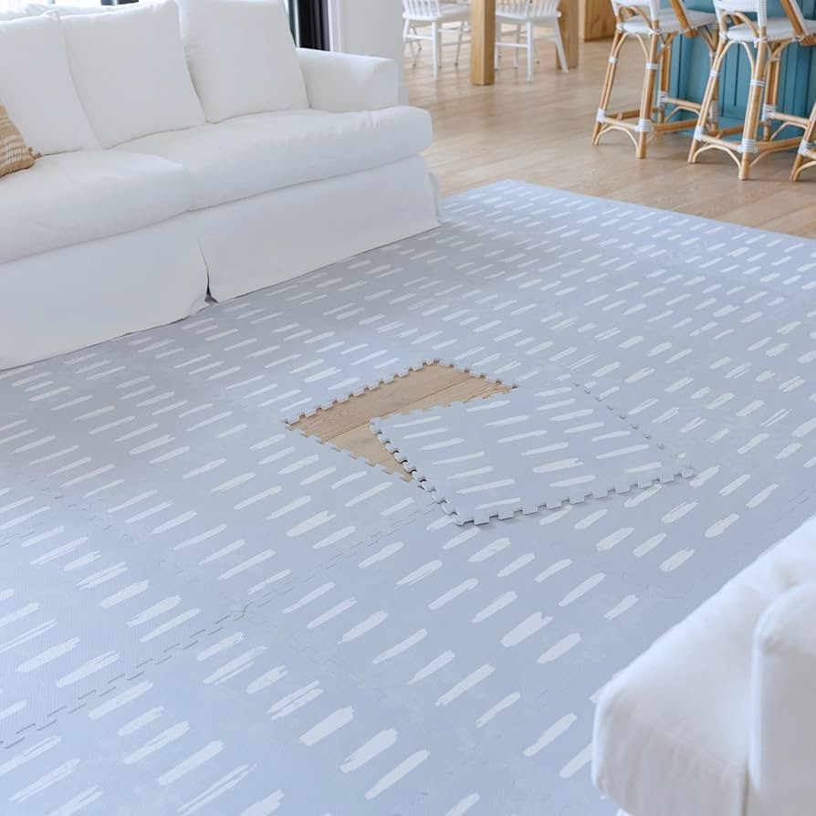 Little Landings Baby Play Mat for Floor - Shoreline (6x8ft) - Premium EVA Foam Play Mat for Babie... | Amazon (US)