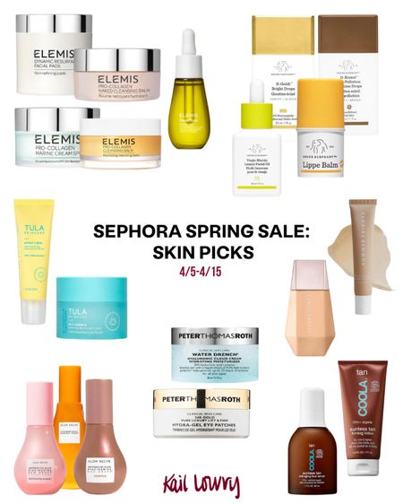Sephora spring sale is here!! Rounding up my skin picks for you to grab. Make sure you check your rewards tier as Rouge members can start saving today, VIB and Insiders start saving on 4/9! Use code YAYSAVE at checkout 🎉

#LTKxSephora #LTKbeauty #LTKsalealert