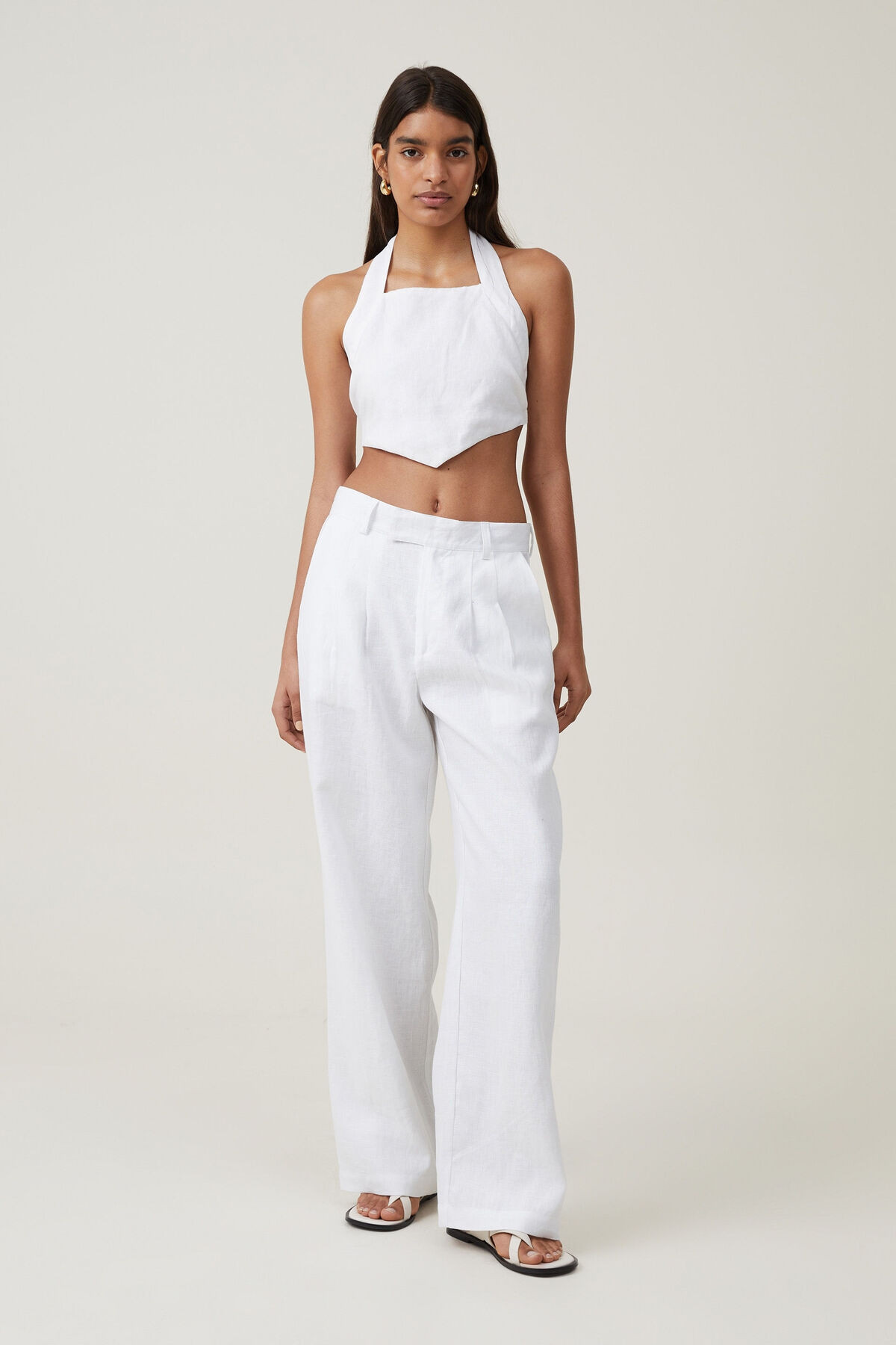 Frankie Linen Slouchy Pant | Cotton On (ANZ)