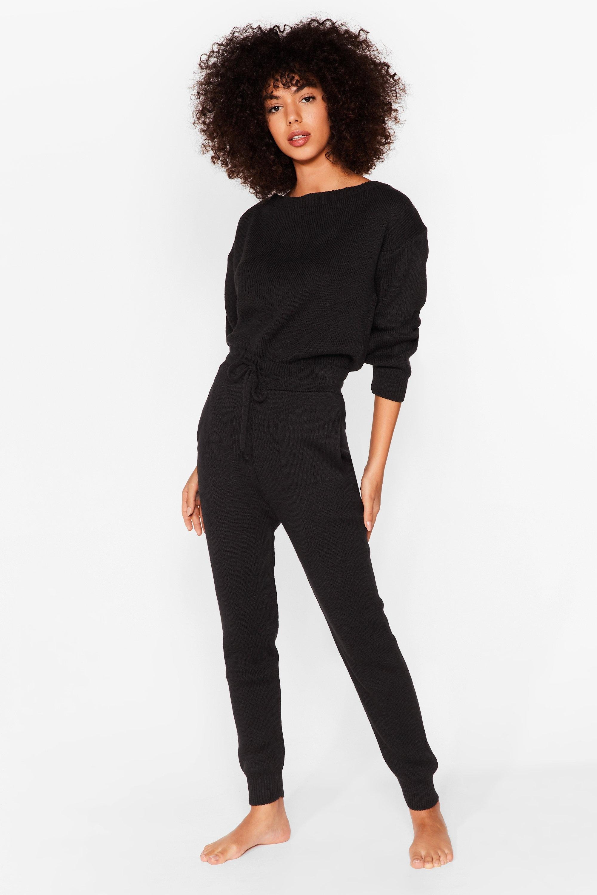 We're Knit Kidding Sweater and Joggers Set | NastyGal (US & CA)