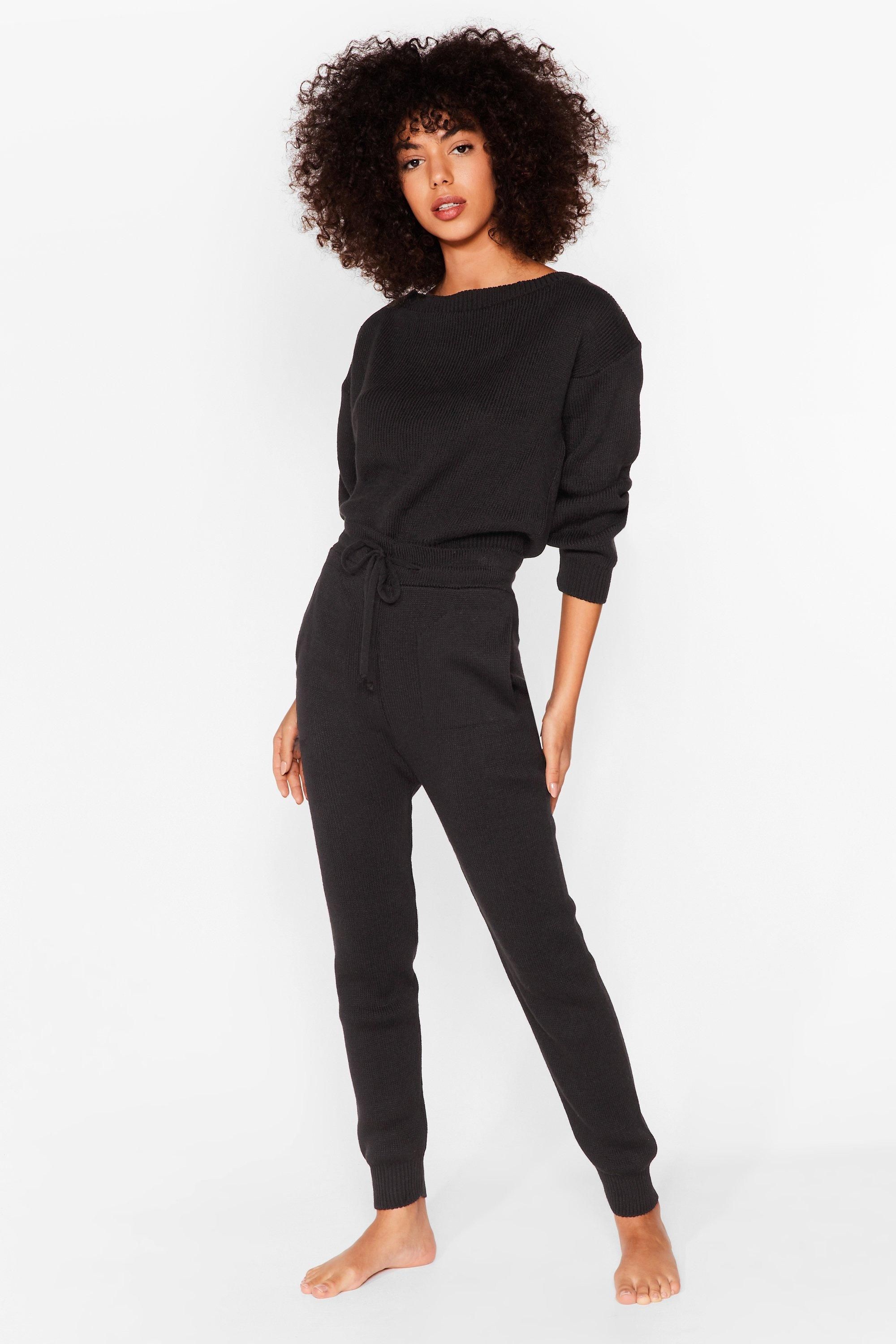 We're Knit Kidding Sweater and Joggers Set | NastyGal (US & CA)