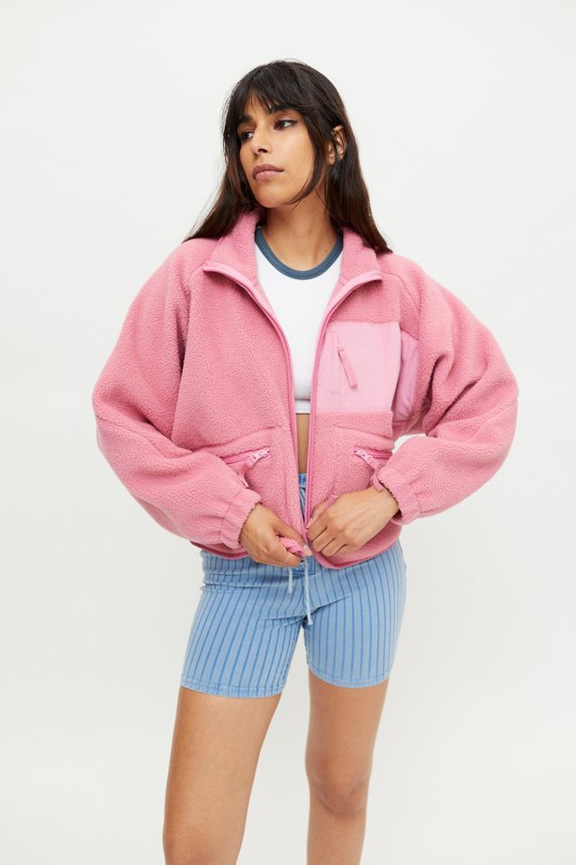 UO Stormy Fleece Jacket | Urban Outfitters (US and RoW)