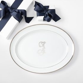 Pickard Personalized Oval Platter​ | Mark and Graham