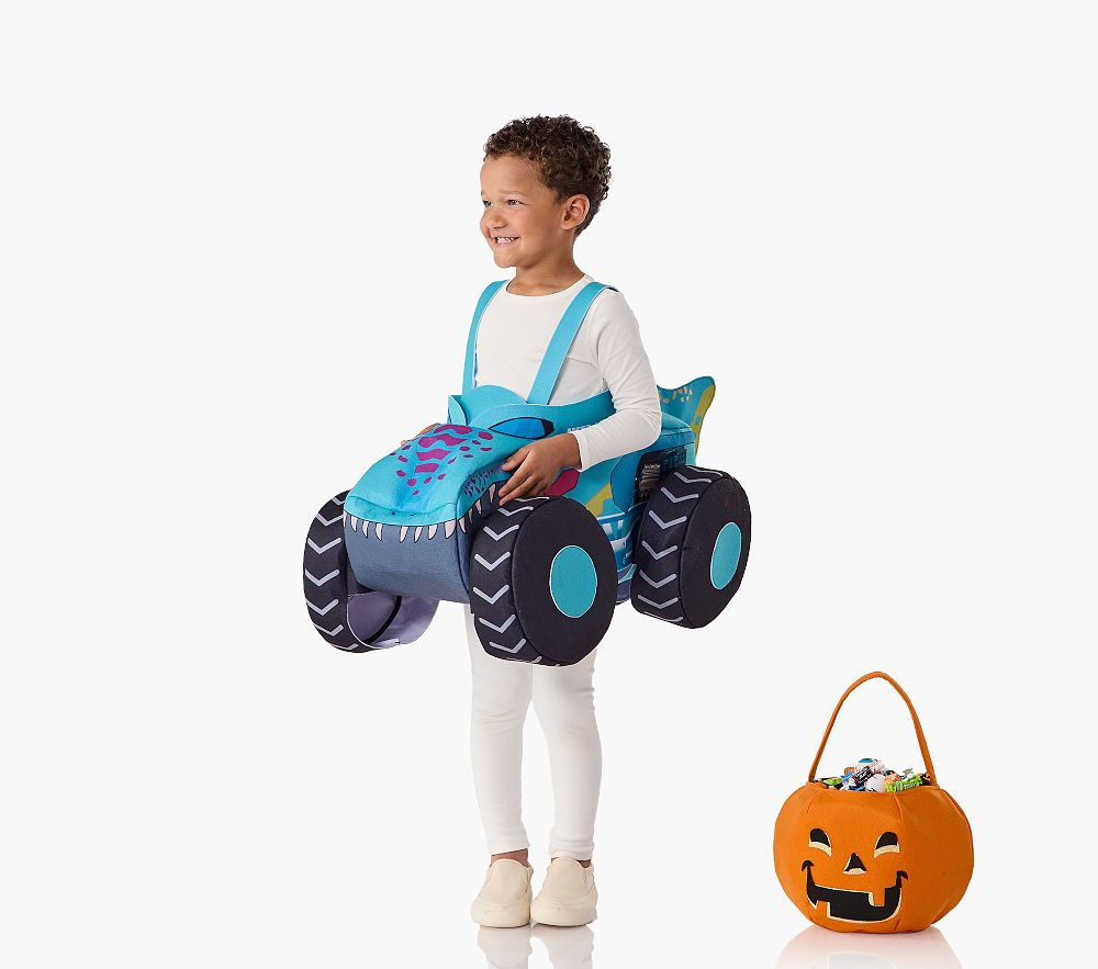 Hot Wheels™ Monster Trucks Mega Wrex Ride-On Costume with Sound | Pottery Barn Kids