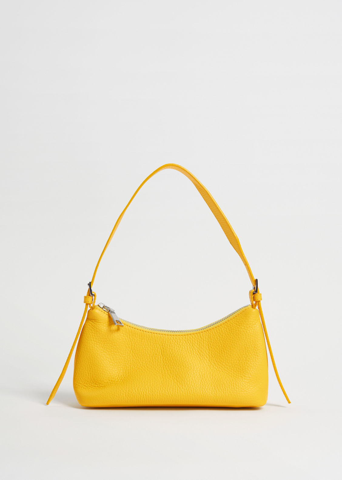 Small Leather Shoulder Bag - Yellow | & Other Stories US