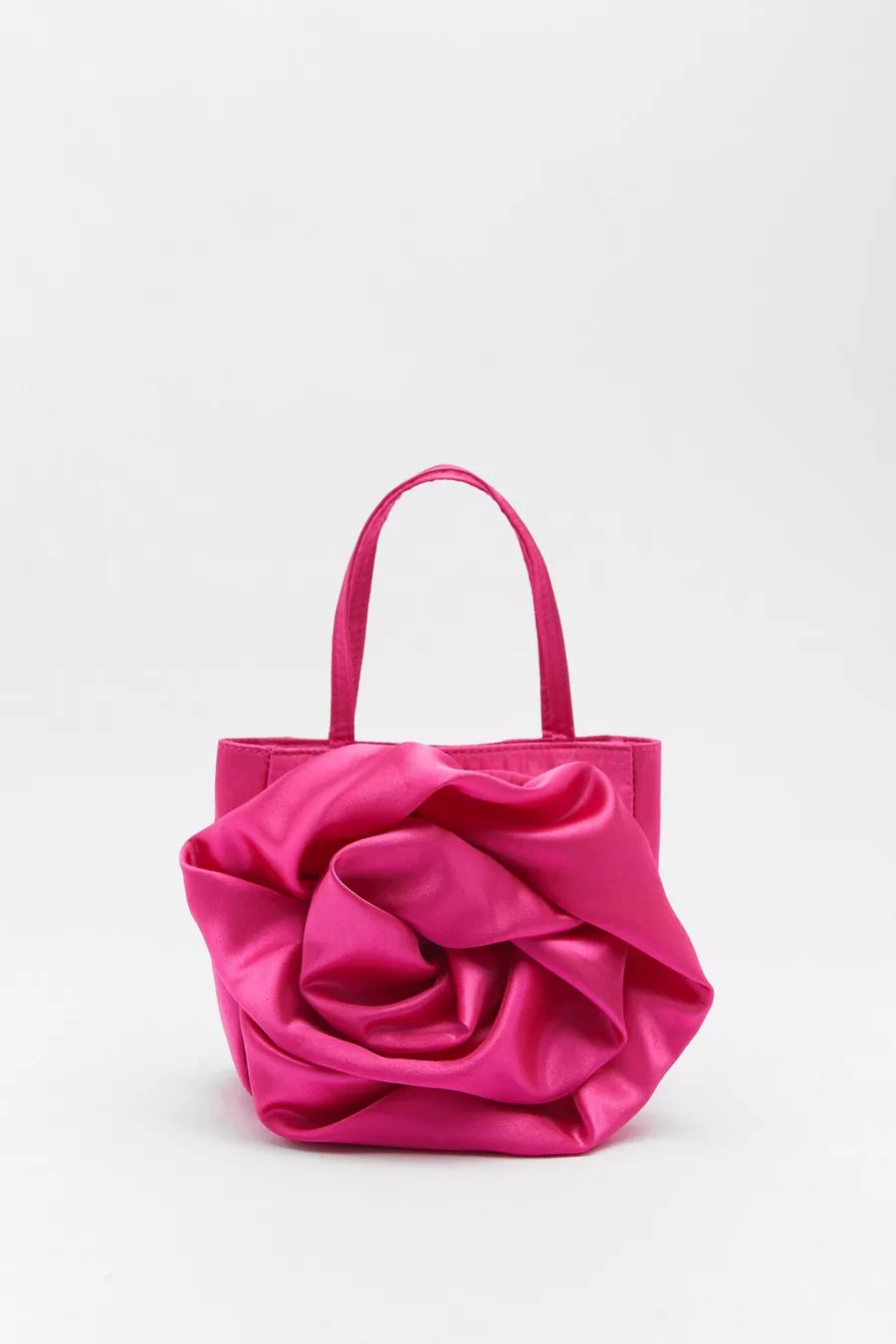 Satin Flower Bag | Nasty Gal US