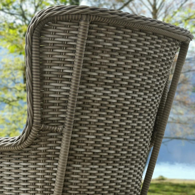 Better Homes and Gardens Victoria Outdoor Dining Patio Set, Cushioned Wicker 5 Piece | Walmart (US)