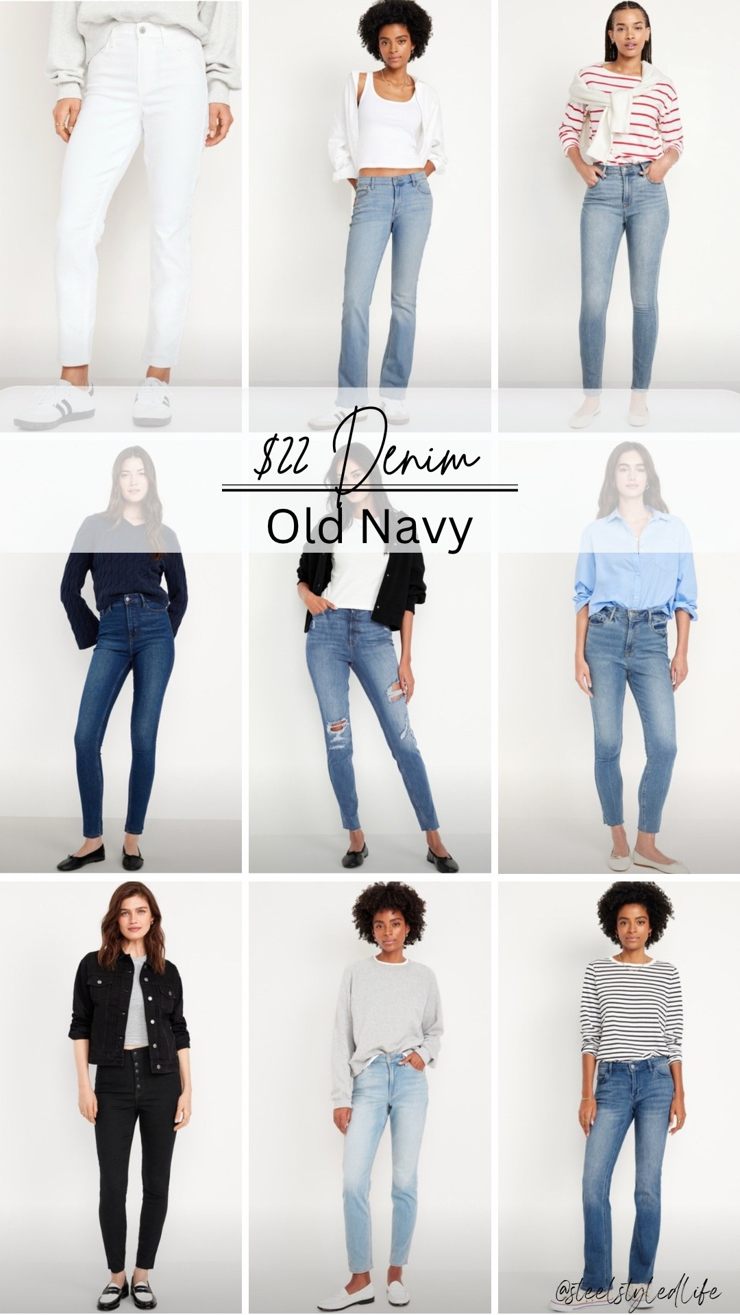 Old Navy Denim 

#LTKSaleAlert #LTKFindsUnder50 #LTKStyleTip
