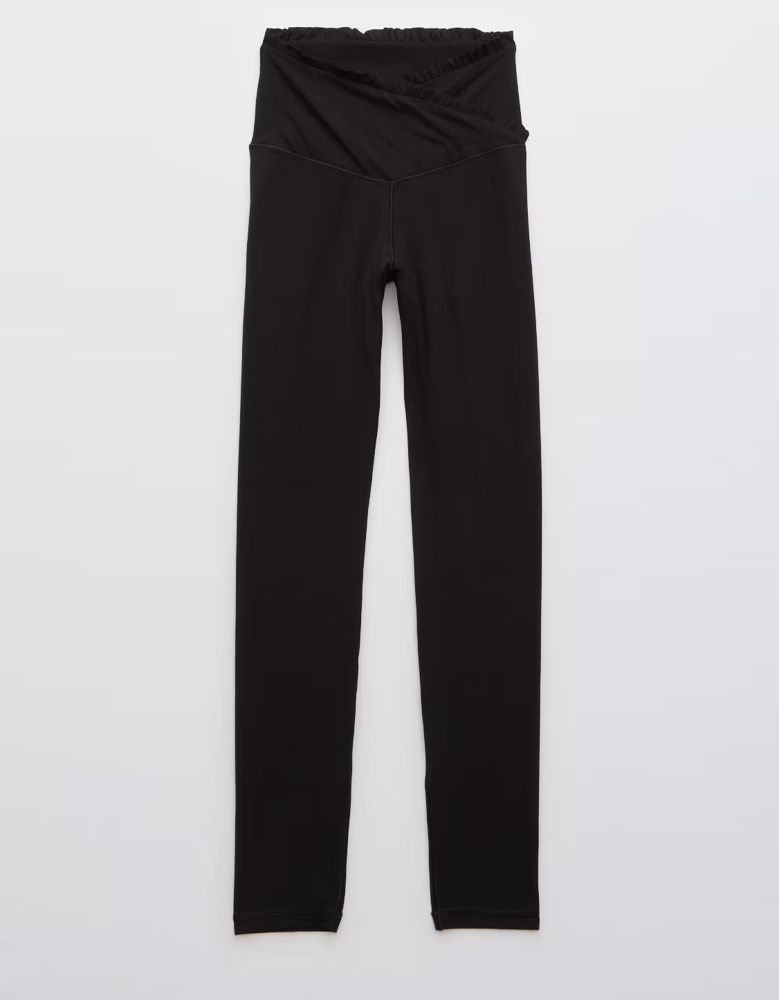 OFFLINE By Aerie Real Me Xtra High Waisted Crossover Ruffle Legging | American Eagle Outfitters (US & CA)