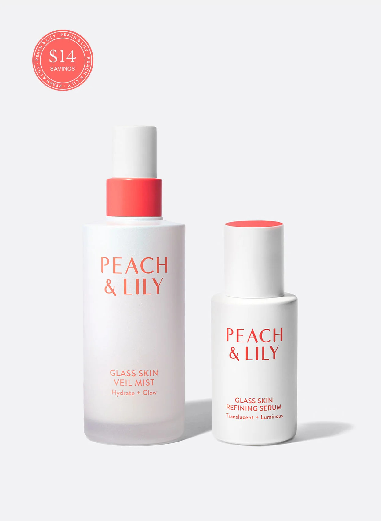 Glass Skin Glow & Go Duo | Peach & Lily