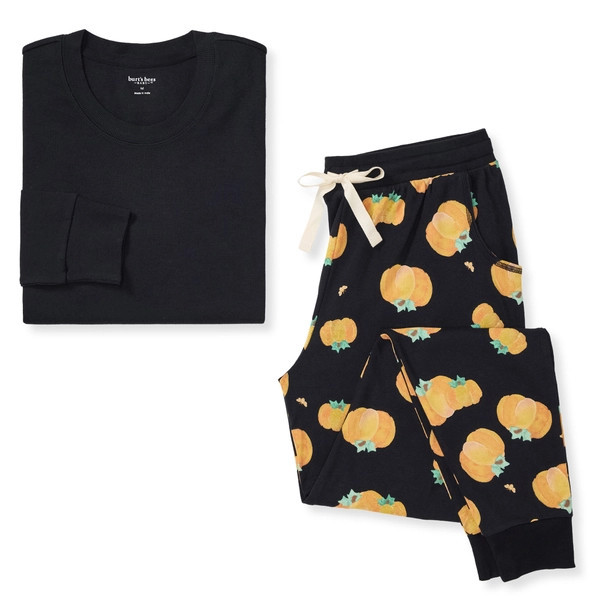 Midnight Pumpkins Organic Matching Family Pajamas | Burts Bees Baby