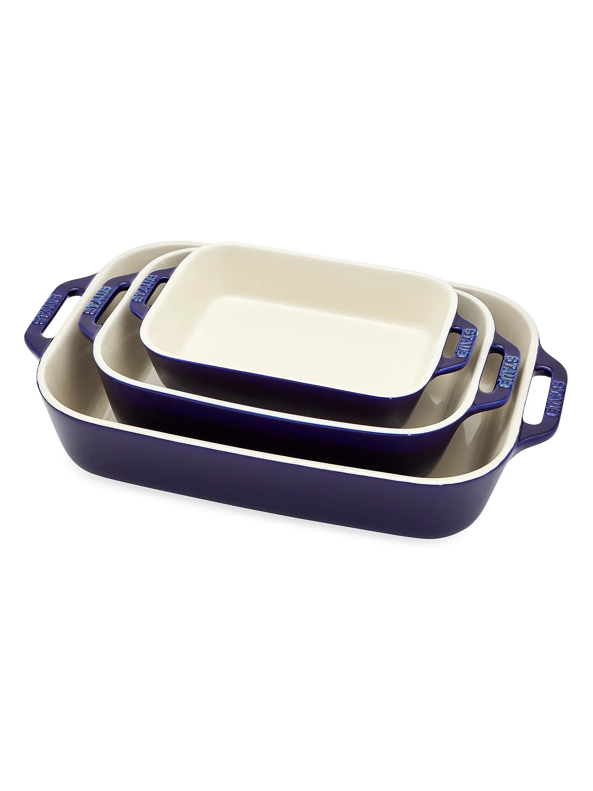 Ceramic 3 Piece Rectangular Baking Dish Set | Saks Fifth Avenue