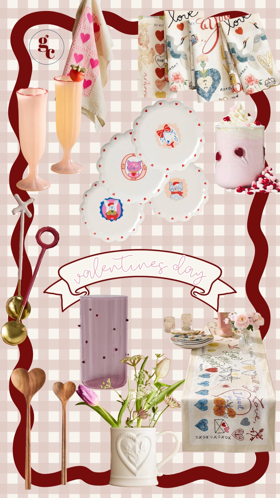 Valentine’s Day decor! Mostly kitchen and hosting finds! Such a fun holiday to decorate for! Bought the plates from target and they are so darling in person!

#LTKSeasonal #LTKHome