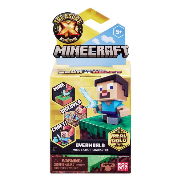 Treasure X Minecraft Overworld Single Pack | Target