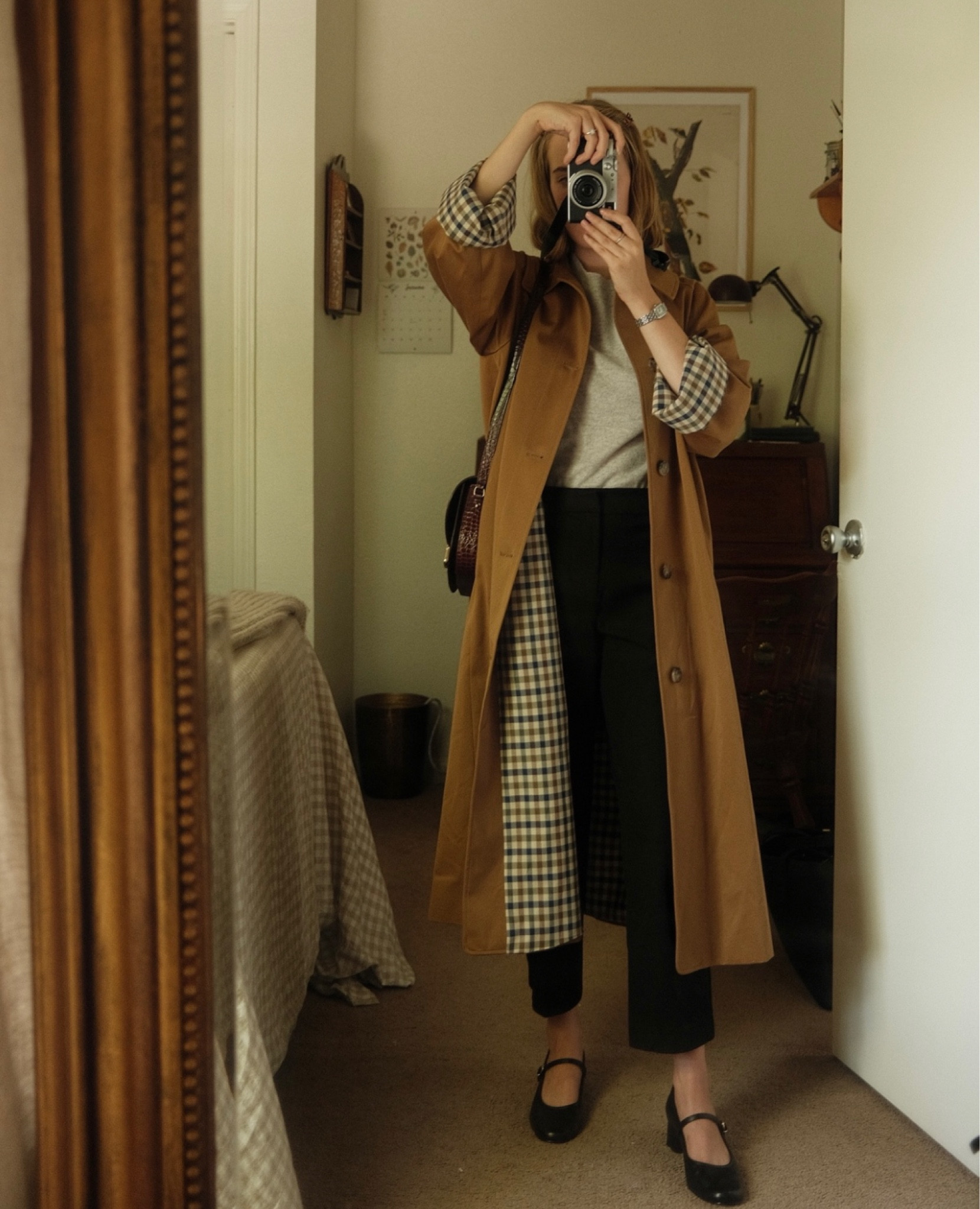 a cozy academic ootd - featuring my favorite trousers of all time, and this trench that should be restocking soon!! 

#LTKshoecrush #LTKworkwear #LTKSeasonal