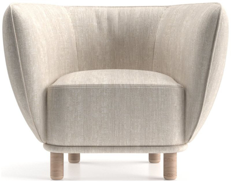 Maar High-Backed Chair + Reviews | Crate and Barrel | Crate & Barrel