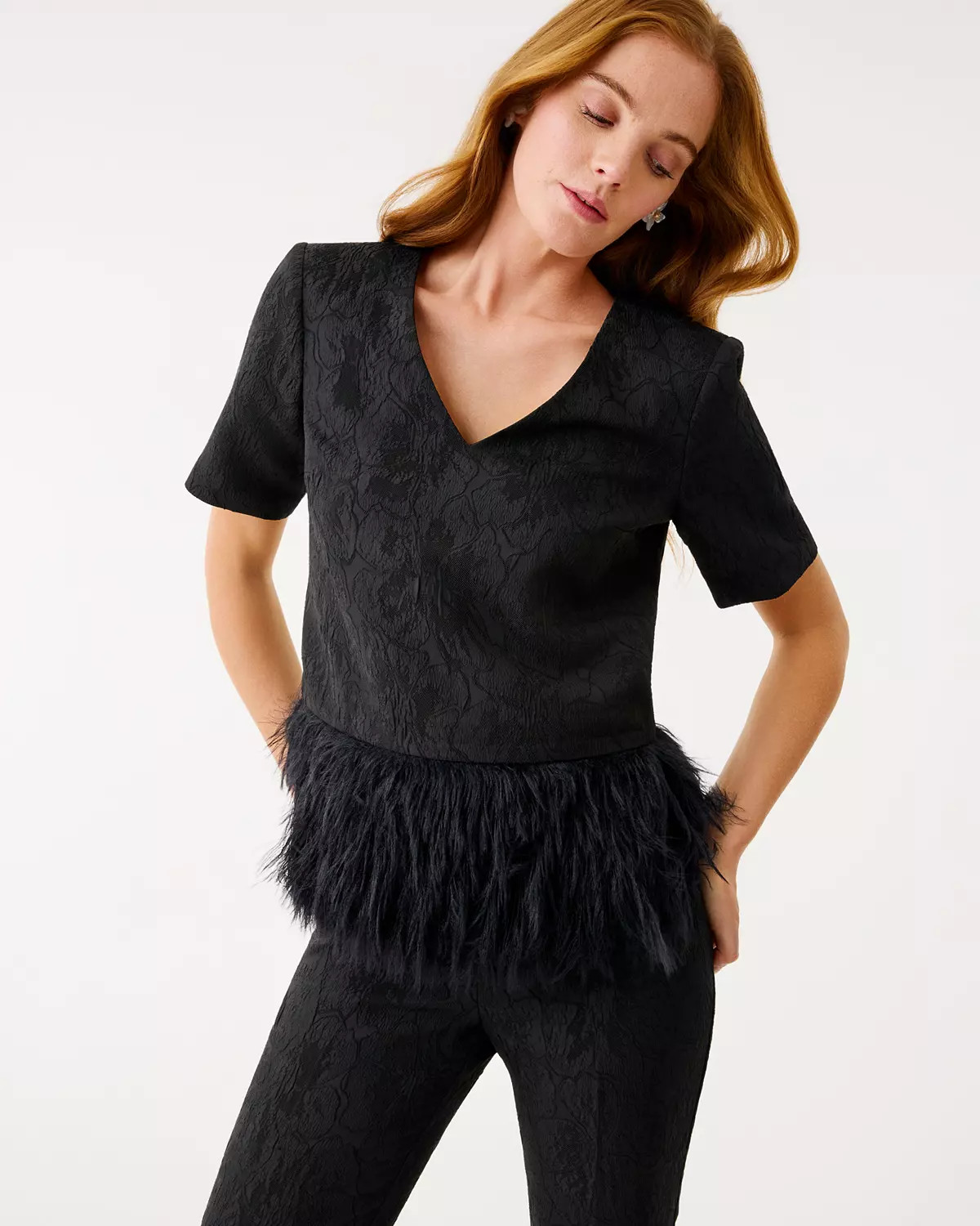 Rylan V-Neck Top | Lilly Pulitzer