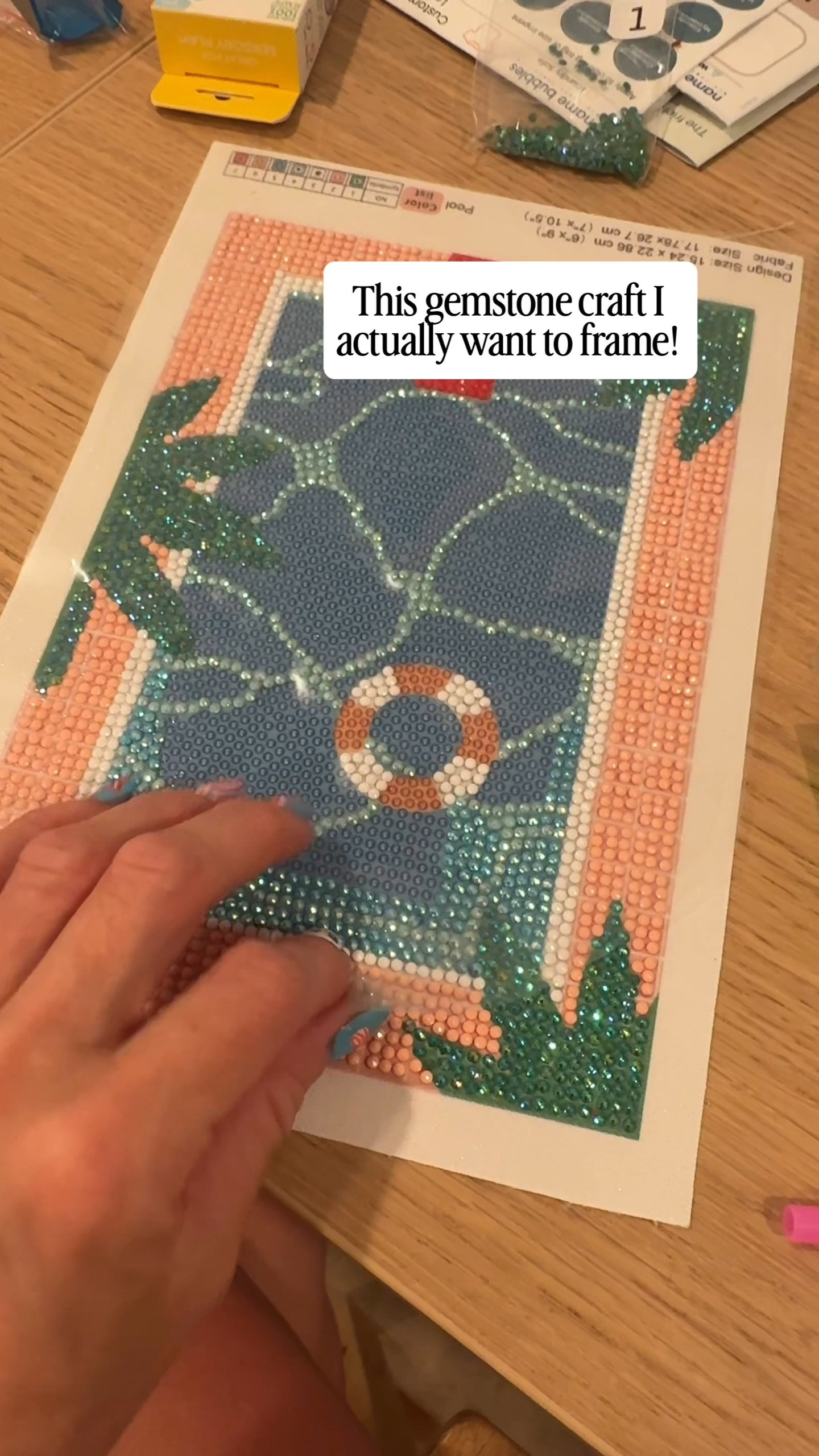 Found this gem stone craft kit at Target and I'm obsessed!  Kind of like a mini meditation placing all the gems.

#craftkits #summeractivities #Targetfinds 

 #LTKmomlife #LTKSeasonal #LTKKids