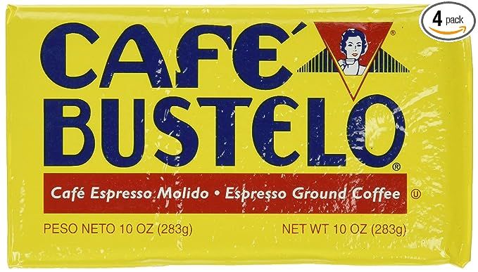 Café Bustelo Coffee, Espresso Ground Coffee Brick, 10 Ounces, 4 Count | Amazon (US)
