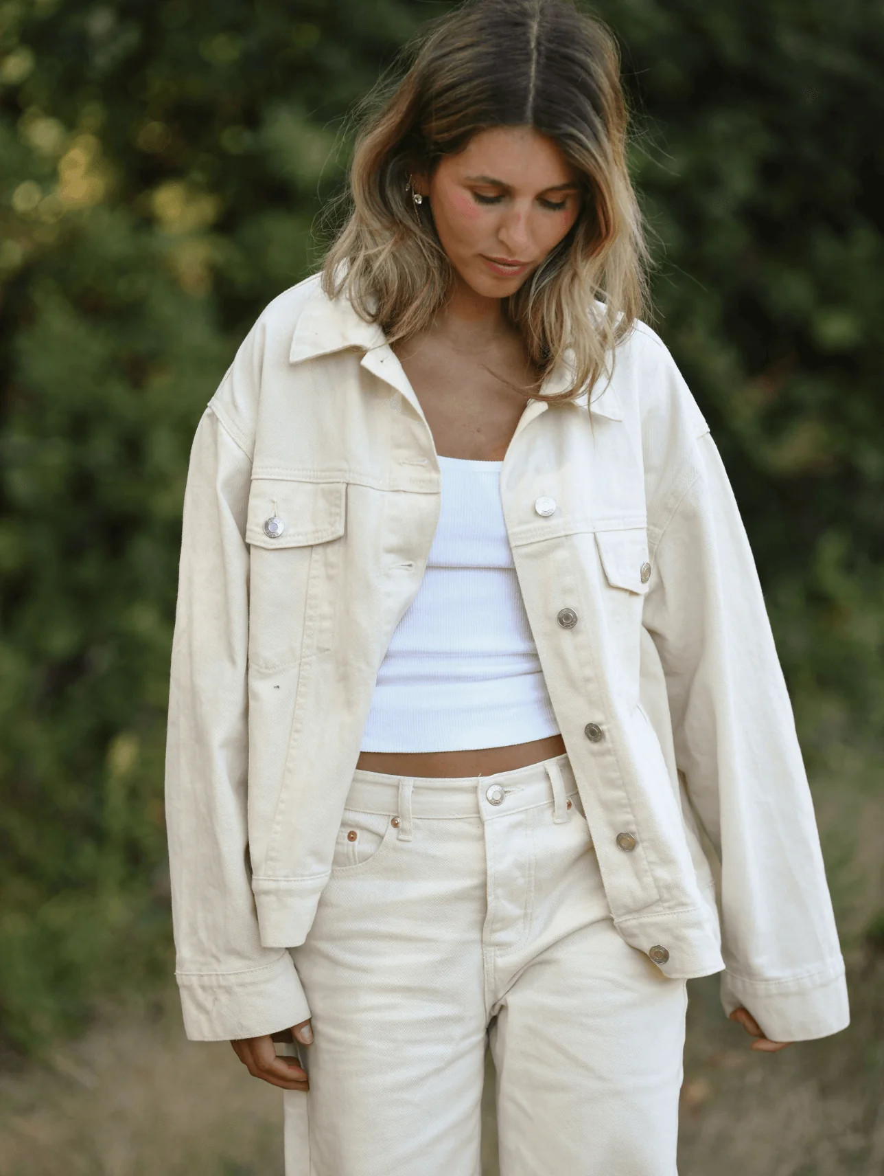 Oversized Denim Jacket | Parke