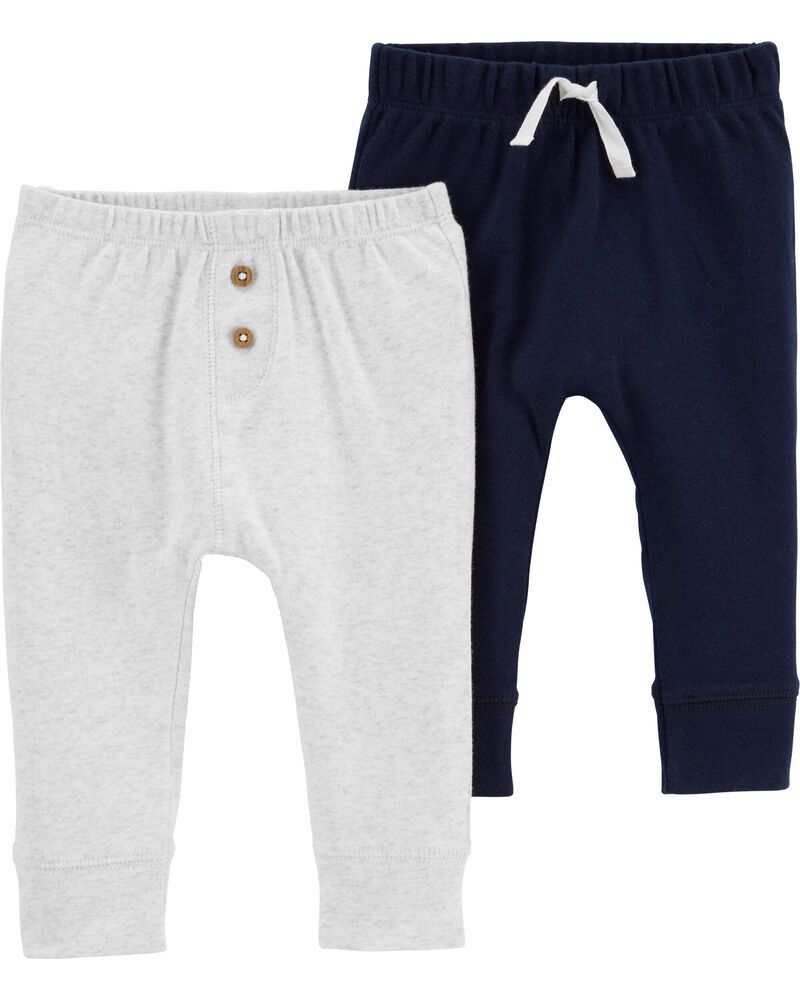 2-Pack Cotton Pants | Carter's