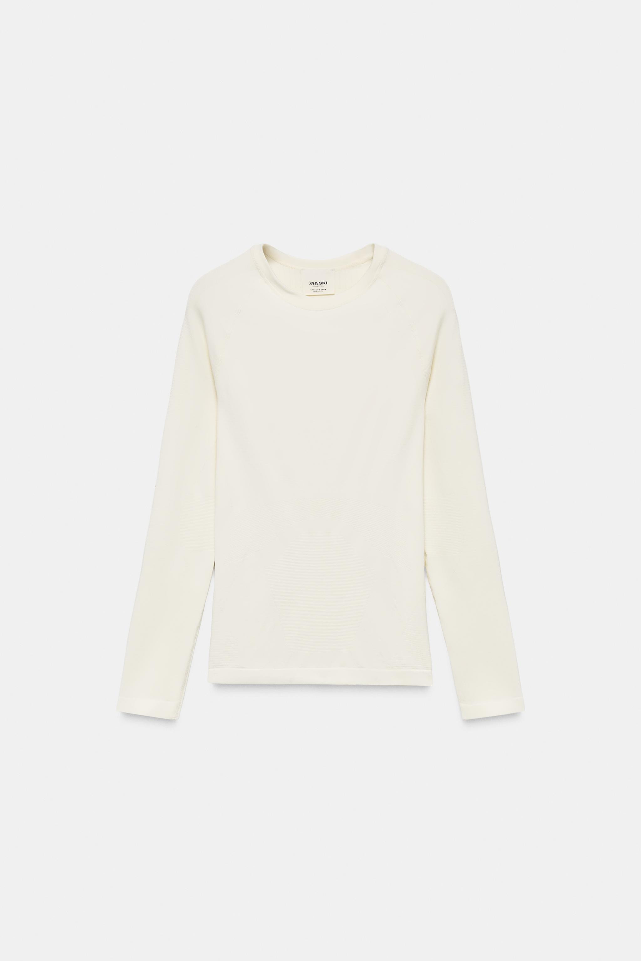 SEAMLESS THERMAL THERMOLITE® CORE SKI COLLECTION T-SHIRT | Zara US