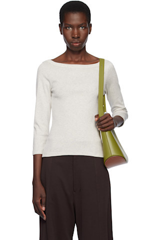 FLORE FLORE - Gray Steffi T-shirt | SSENSE