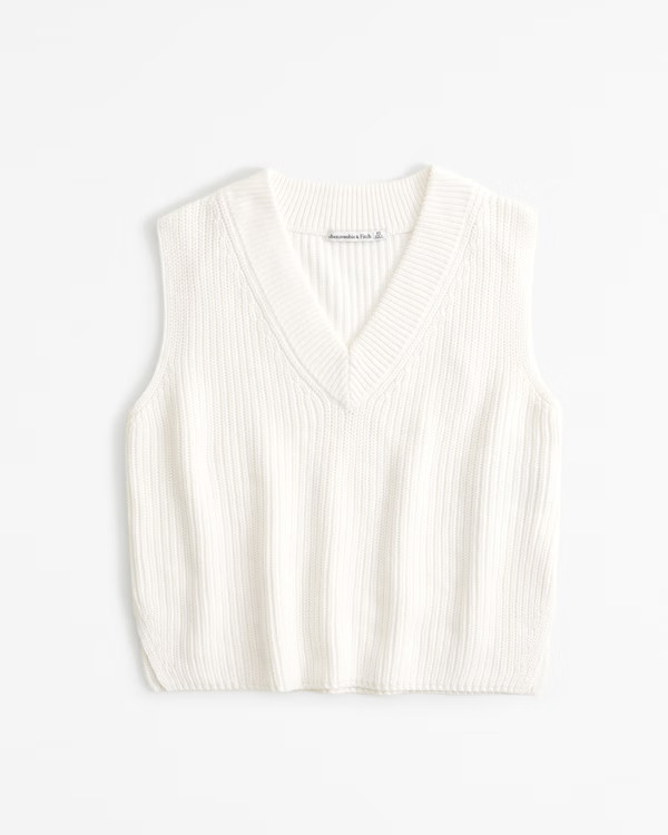 V-Neck Sweater Vest | Abercrombie & Fitch (US)