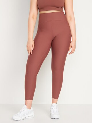 NEW! Extra High-Waisted PowerLite Lycra® ADAPTIV 7/8-Length Leggings for Women | Old Navy (US)