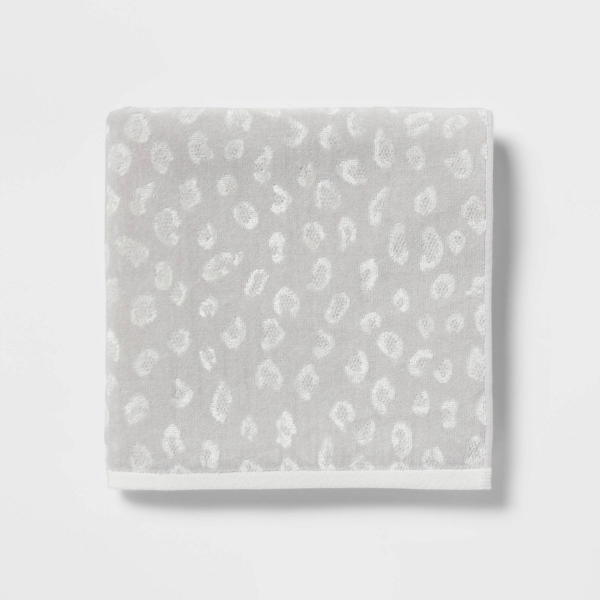Leopard Reversible Towel Gray - Threshold™ | Target