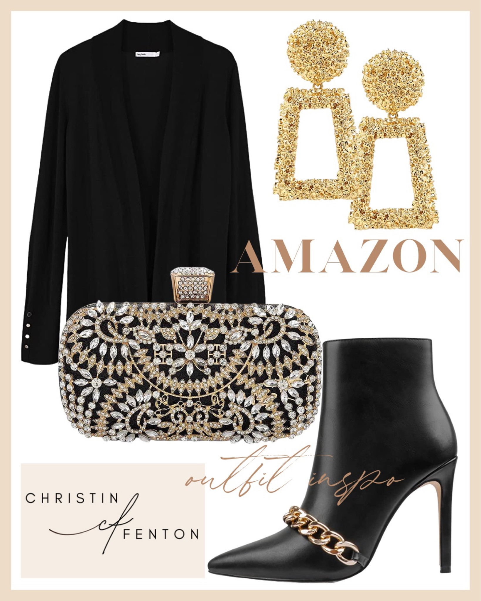 Amazon Fashion Finds! Fall outfits, fall dresses, pastel dress, business casual, resort dress, summer dresses, vacation dresses, resort dresses, resort wear, spring tops, summer tops, bikinis, one piece swimsuits, high heel sandals high heels, pumps, fedora hats, bodycon dresses, sweater dresses, bodysuits, mini skirts, maxi skirts, watches, backpacks, camis, crop tops, high heeled boots, crossbody bags, clutches, hobo bags, gold rings, simple gold necklaces, simple gold rings, gold bracelets, gold earrings, stud earrings, work blazers, outfits for work, work wear, jackets, bralettes, satin pajamas, hair accessories, sparkly dresses, knee high boots, nail polish, travel luggage . Click the products below to shop! Follow along @christinfenton for new looks & sales! @shop.ltk #liketkit #founditonamazon 🥰 So excited you are here with me! DM me on IG with questions! 🤍 XoX Christin #LTKstyletip #LTKshoecrush #LTKcurves #LTKitbag #LTKsalealert #LTKwedding #LTKfit #LTKunder50 #LTKunder100 #LTKbeauty #LTKworkwear #LTKhome #LTKtravel #LTKfamily #LTKswim #LTKSeasonal  

#LTKCyberweek #LTKGiftGuide #LTKHoliday