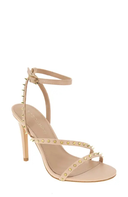 bcbg Jillix Studded Stiletto Sandal in Frappe at Nordstrom, Size 7.5 | Nordstrom