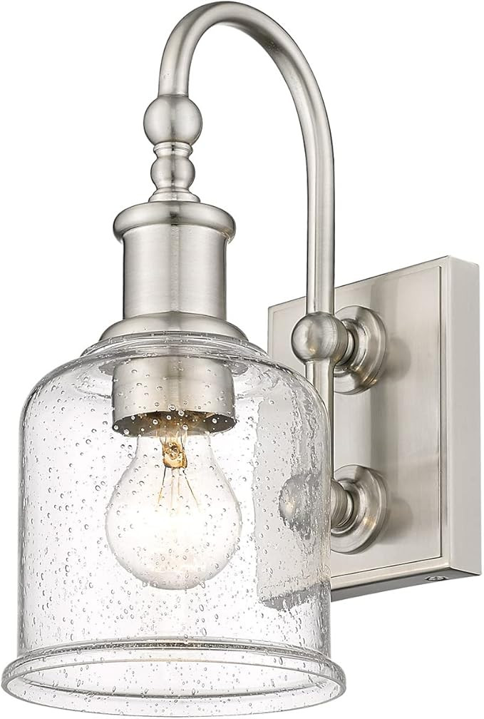 Z-Lite 1 Light Wall Sconce 734-1S-BN | Amazon (US)