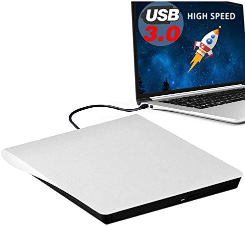 External DVD Drive, USB 3.0 Portable CD/DVD-RW Drive/ DVD Player for Laptop CD ROM Burner Compati... | Amazon (US)