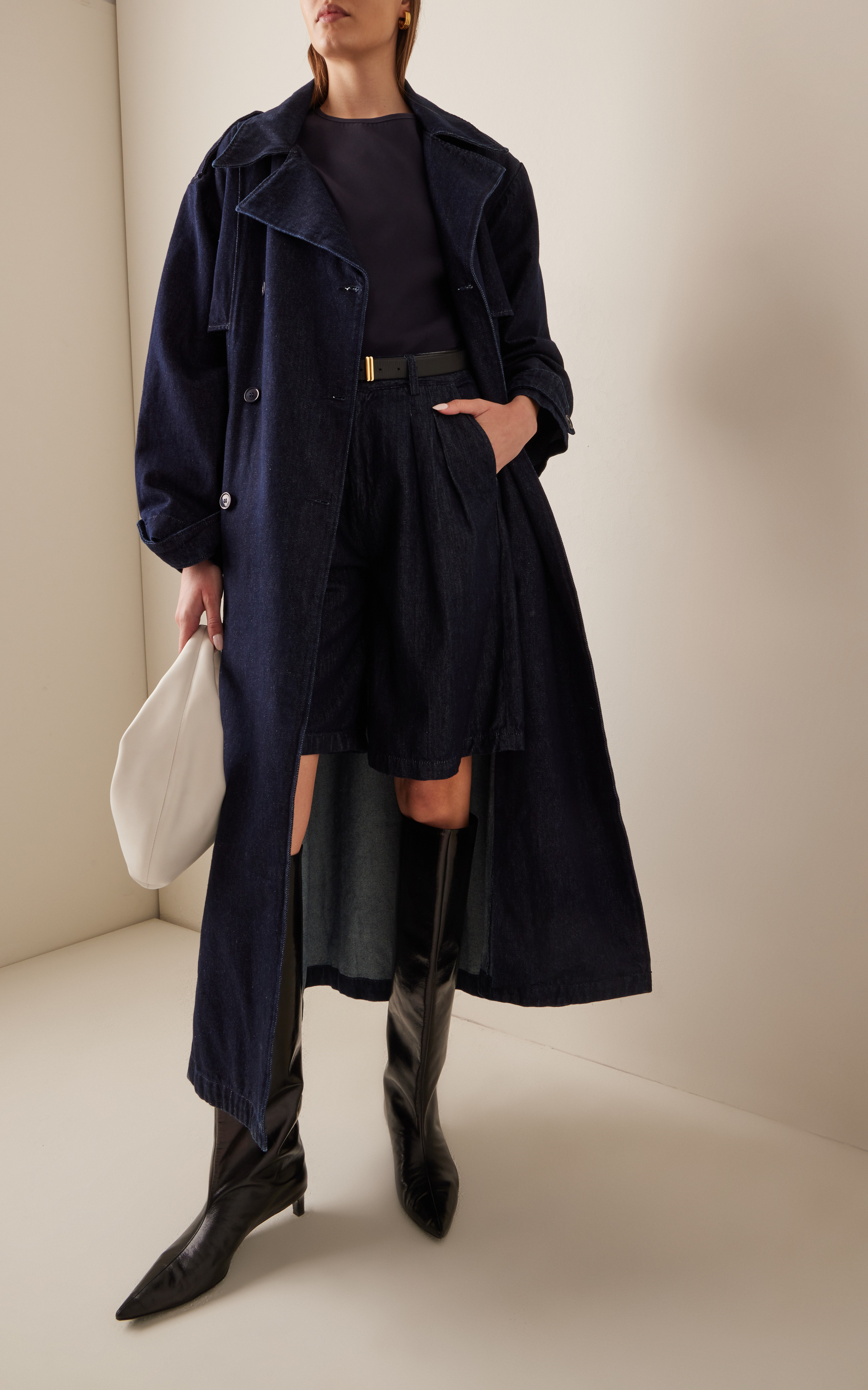 Nikola Denim Trench Coat | Moda Operandi (Global)