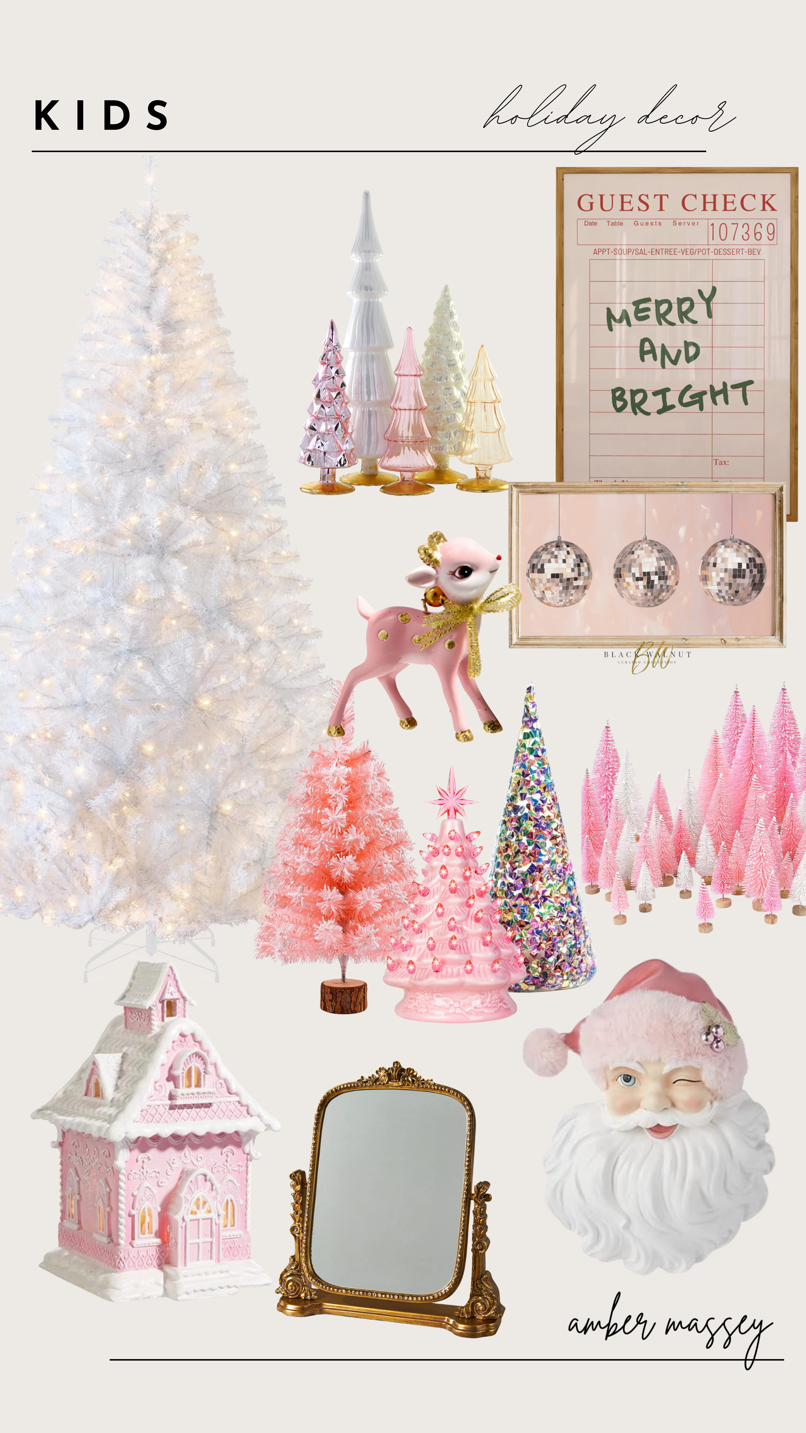 holiday decor for the kids, we went with a fun, pink theme for the girls last year and these are all still in stock!

kids holiday decor, girls decor, holiday home, amazon home, christmas decor 

 #LTKHoliday #LTKSeasonal #LTKHome