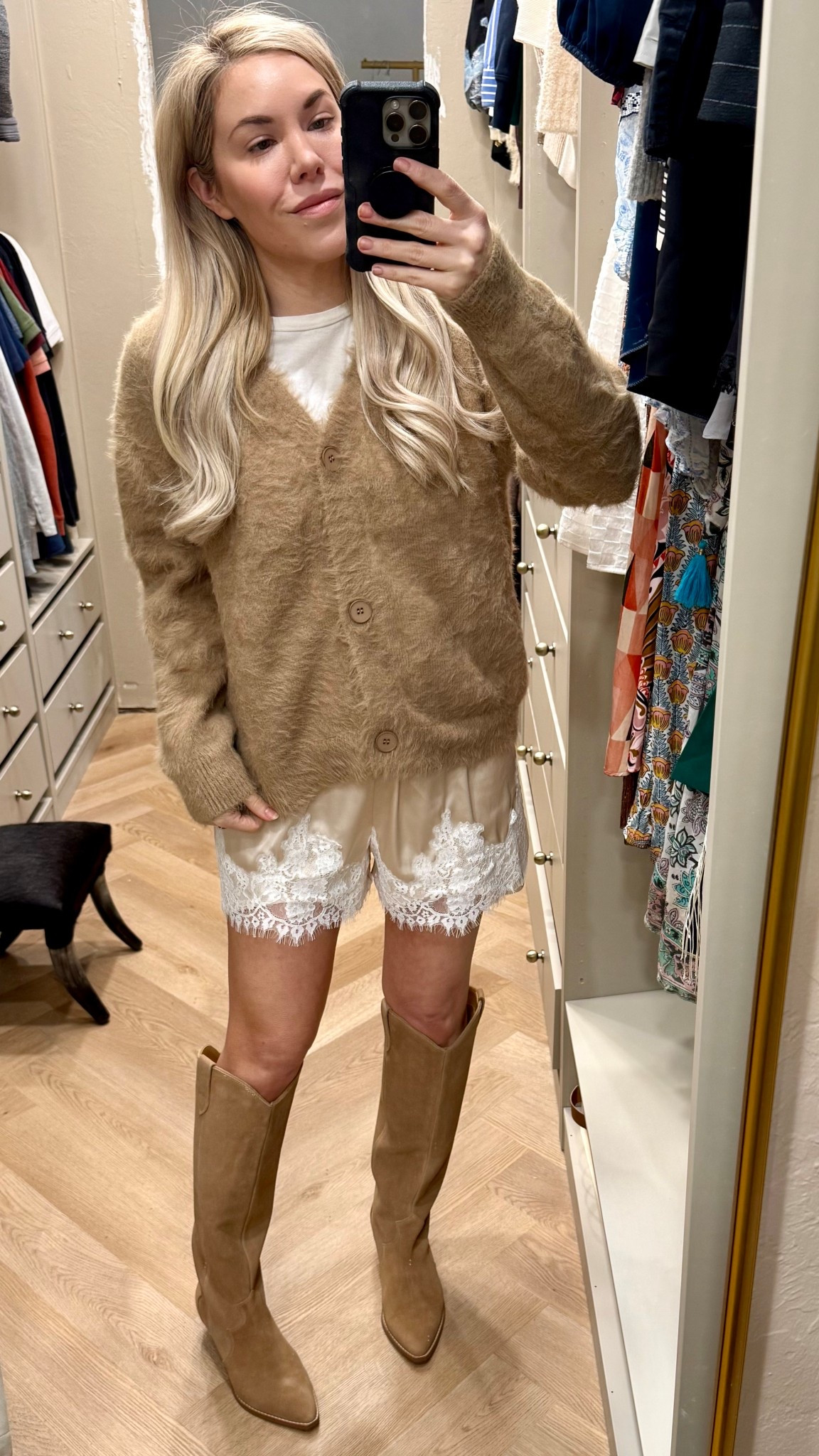 Amazon outfit (you won’t believe how cute these shirts are and they are UNDER $10 😳)

Boots are 20% only with that link and my code “ALLY20”

Western boots 
Lace shorts 

#LTKSaleAlert #LTKValentine #LTKSeasonal