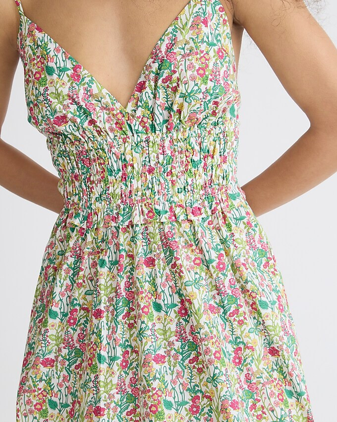 V-neck smocked-waist dress in Liberty® fabric | J. Crew US